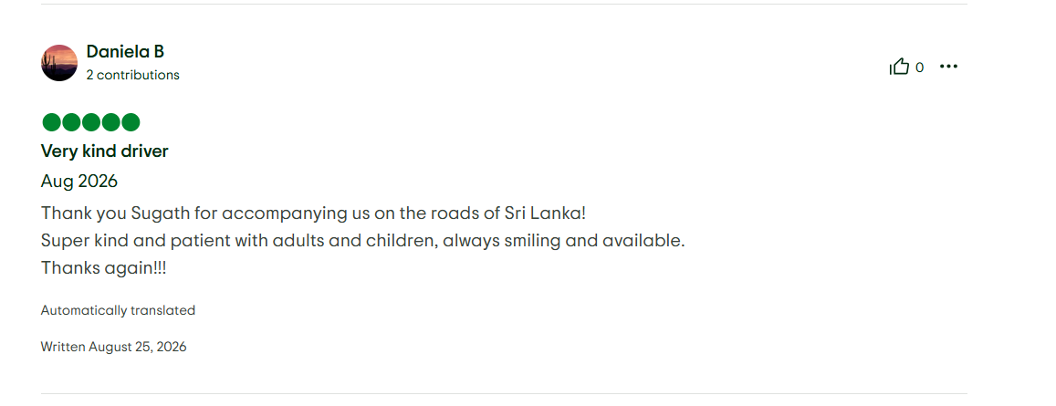 TripAdvisor Review 1
